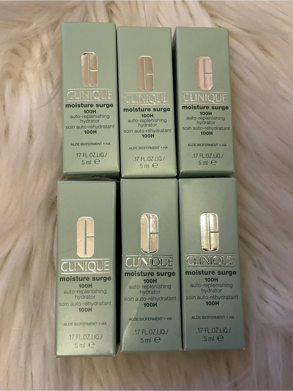 Clinique Moisture Surge 100H Auto-Replenishing Hydrator - New x6 Mini